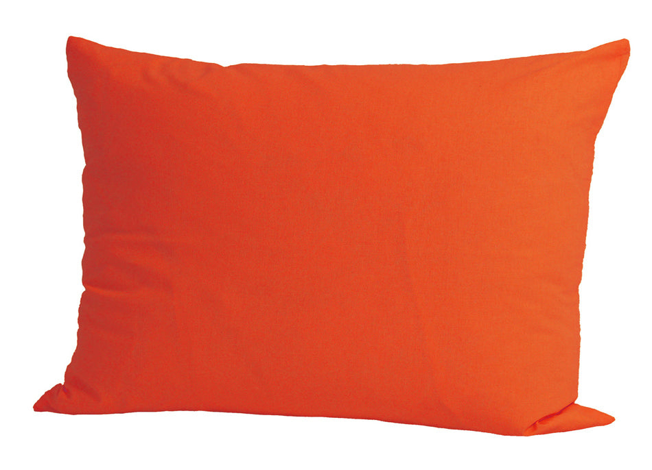 Kissenbezug ca. 40x60 cm orange 100% Baumwolle beties "Basic"