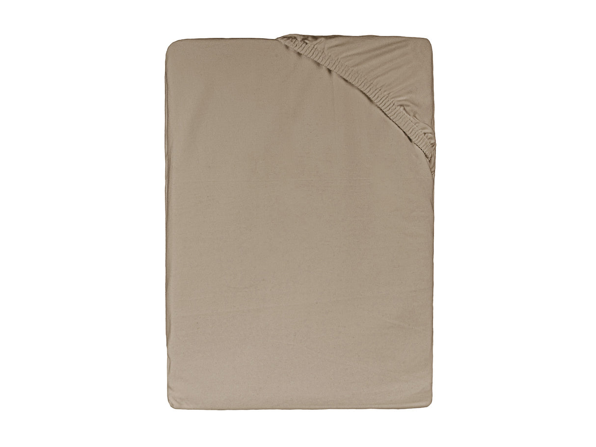 Spannbettlaken ca. 140-160x200 cm plaza-taupe beties "BasicSoft"