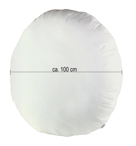 Coussin de sol/rond env. 100 cm Ø flocons de mousse beties « PublikUp » 