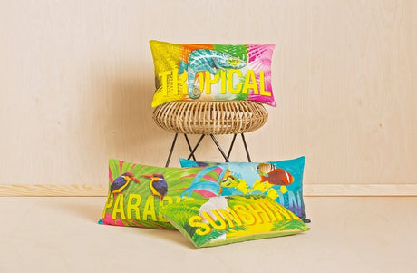 Housse de coussin env. 30x50 cm Sunshine beties "TropicHome"