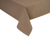 Tischdecke ca. 130x130 cm deep-taupe beties "Wunschton"