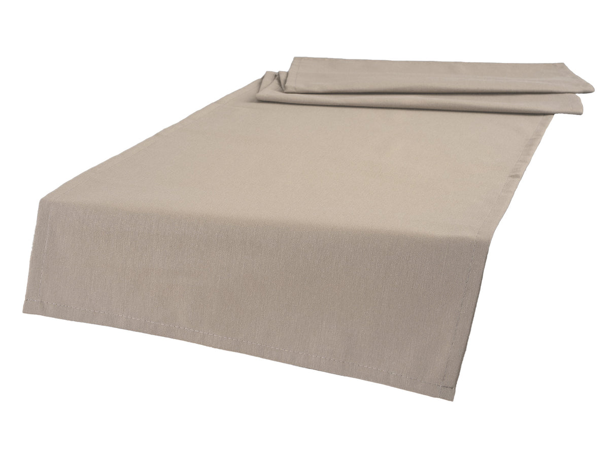 Tischläufer ca. 40x130 cm taupe beties "Wunschton"