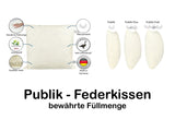 Kissenfüllung Federkissen waschbar beties "Publik"