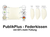 Kissenfüllung Federkissen 50% Mehrfüllung waschbar beties „PublikPlus“