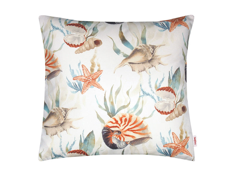 Housse de coussin env. 40x40 cm 100% coton beties "Sea Jewel" Atelier